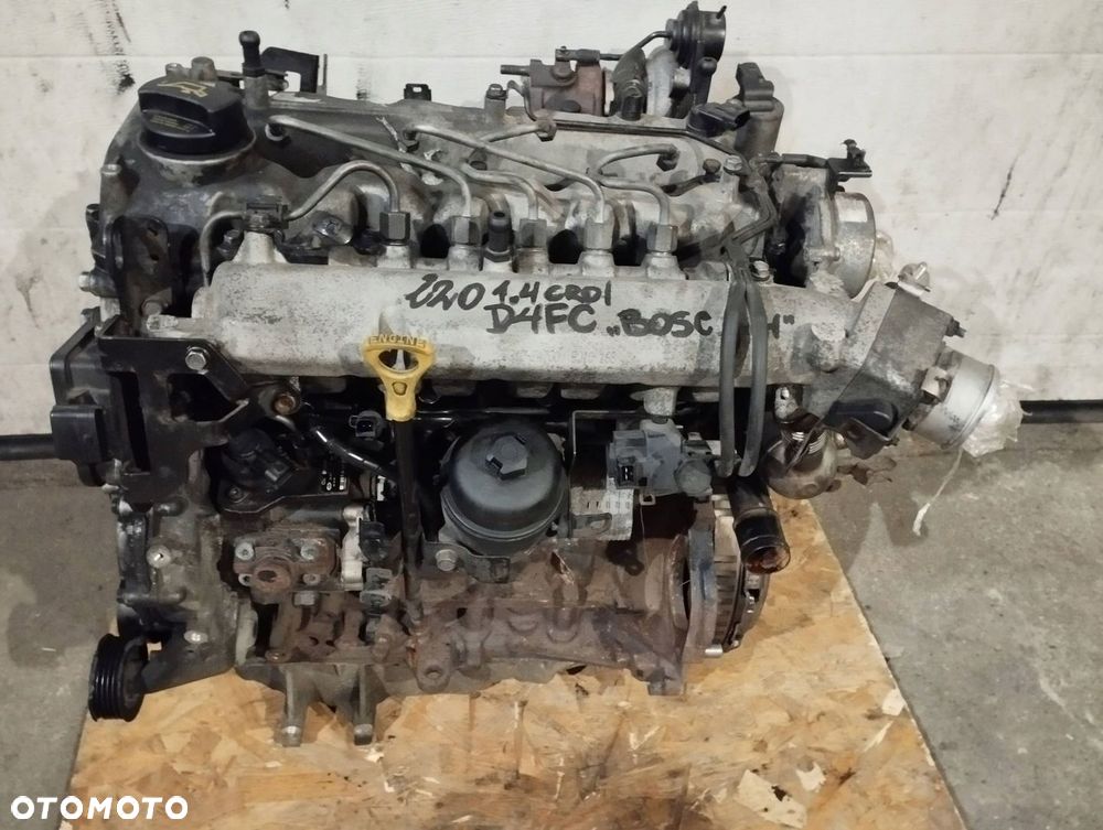 SILNIK KOMPLETNY D4FC 1.4 CRDI BOSCH HYUNDAI I20 2014 ROK - 9