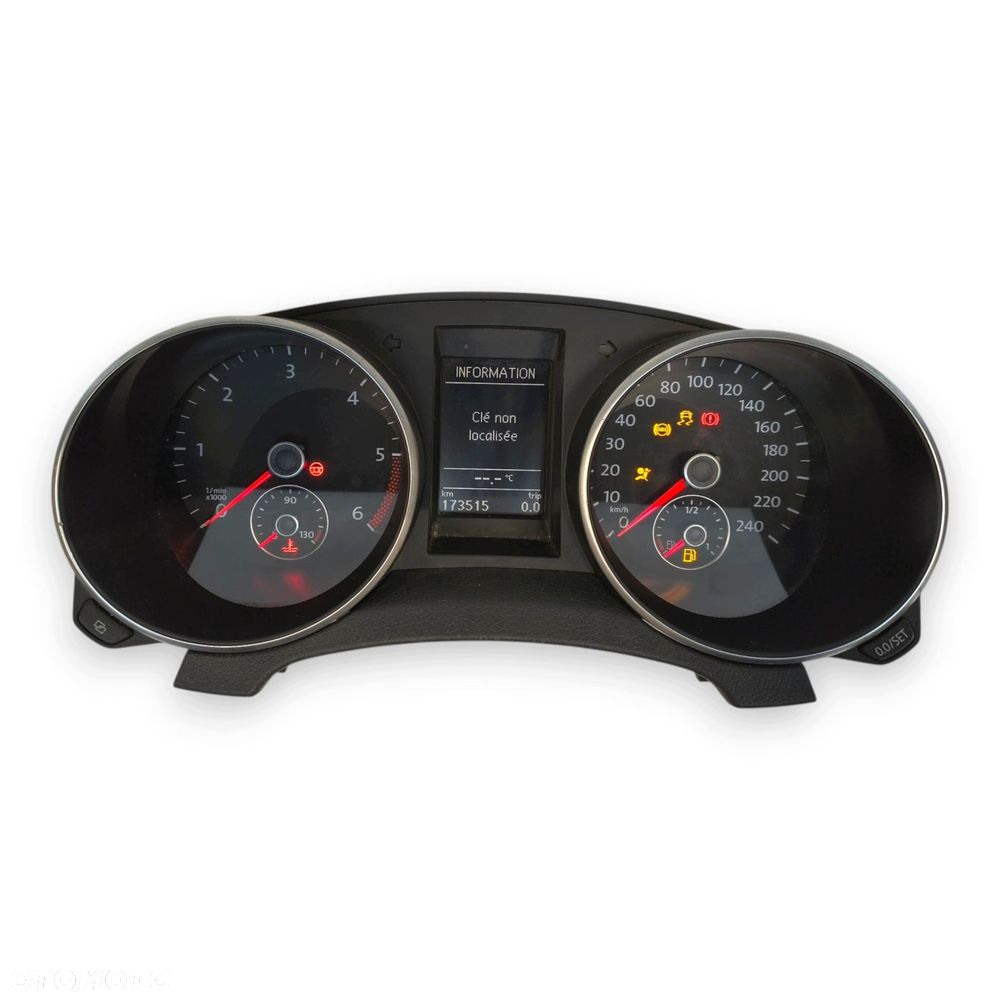 LICZNIK ZEGARY 5K0920871A VW Golf VI 1.6 2.0 TDI Diesel 173 515km europa - 14