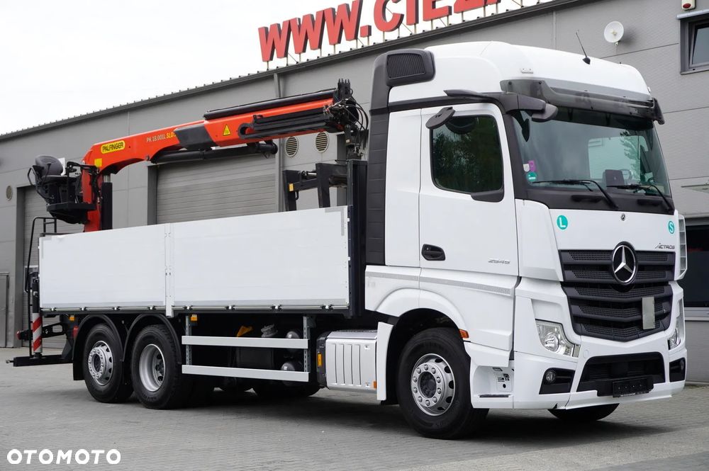 Mercedes-Benz Actros 2545 MP5 / 60 tys. km! / HDS Palfinger PK 18.001L SLD 3 / oś skrętna / 3 szt._259248 - 4