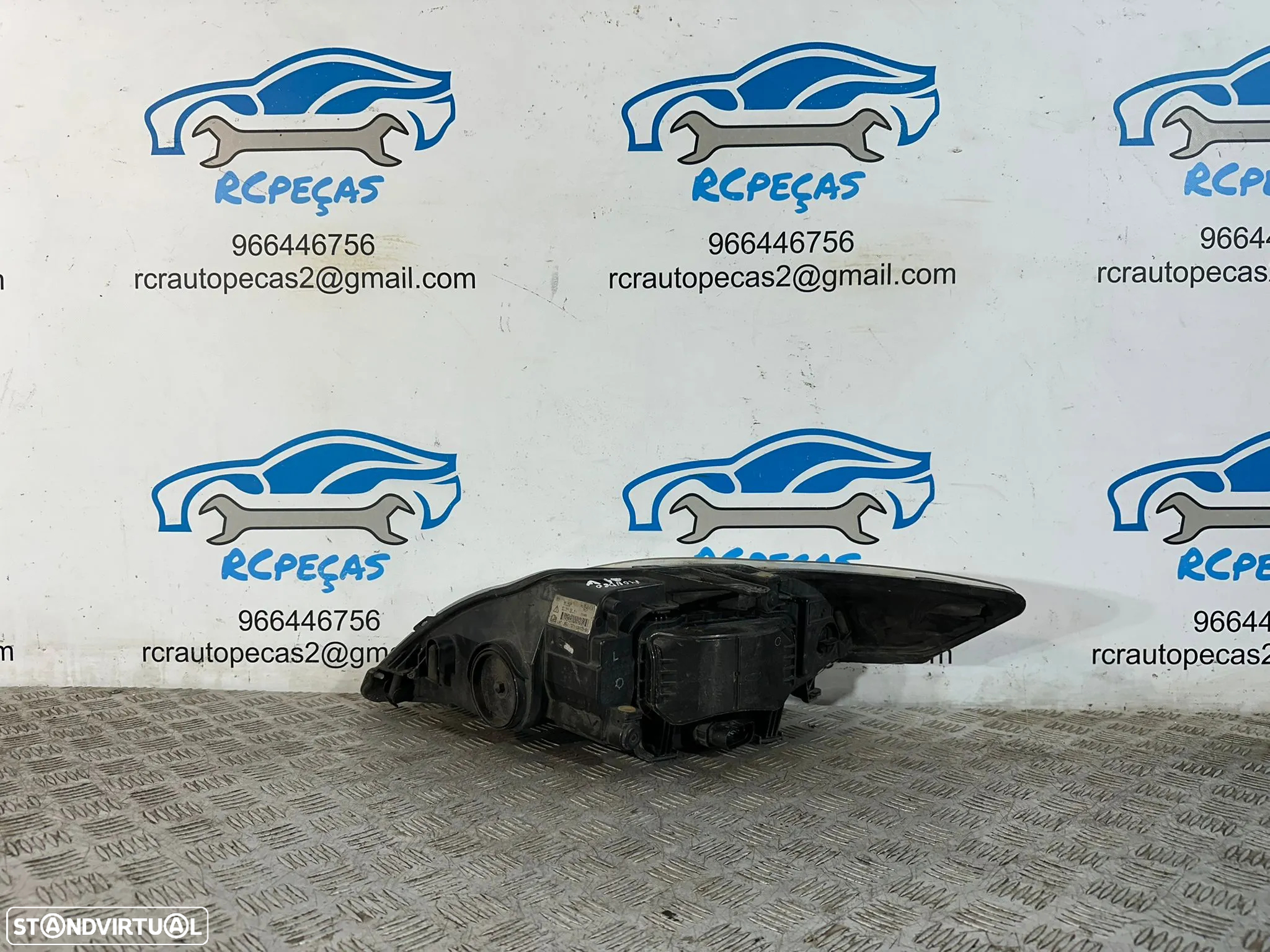 .Conjunto Oticas Faróis Frontal Frente Esquerda Direita Original Halogénio Ford Mondeo 4 MK4 2006 - 2014 7S71-13W030-BK 7S71-13W029-BH - 9