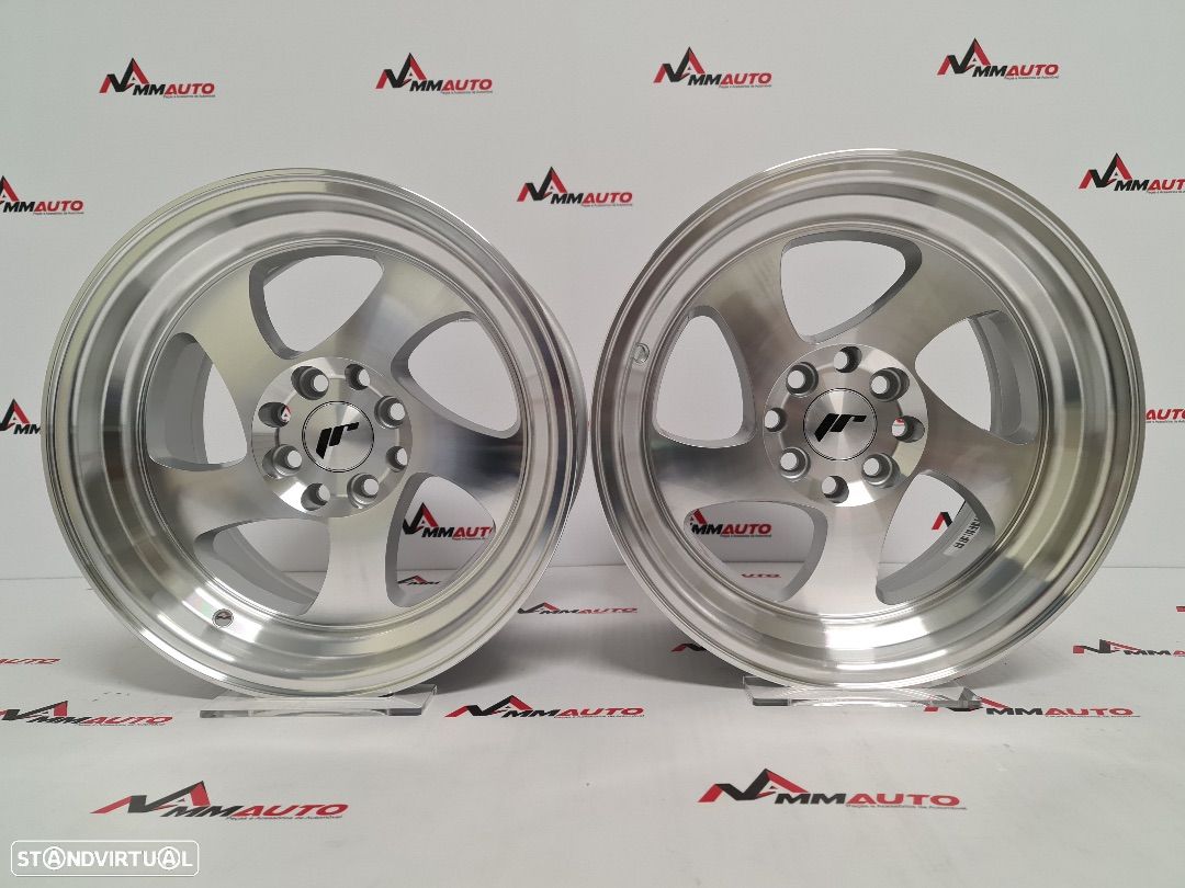 Jantes Japan Racing JR15 Machined Silver 15 - 1