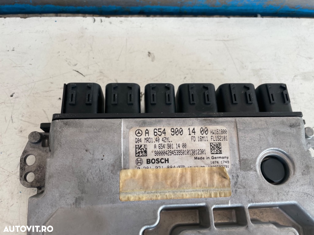 Calculator motor mercedes E class w213 2.0 om654 2016 2017 2018 2019 2020 2021 2022 2023 A6549001400 - 2