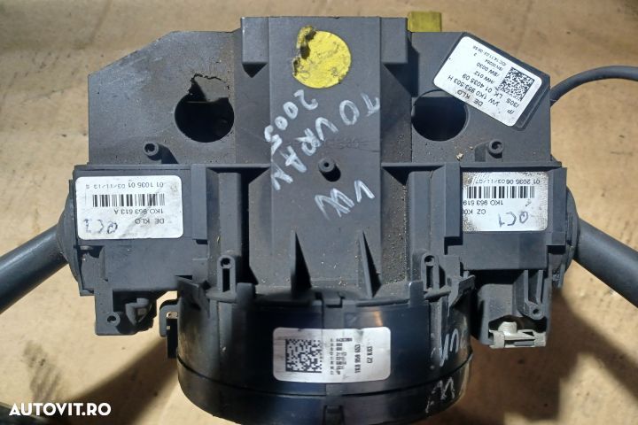 Spirala volan + MANETE   1K0959653 Volkswagen VW Touran 1  [din 2003 pana  2006] Minivan 1.9 TDI MT - 5
