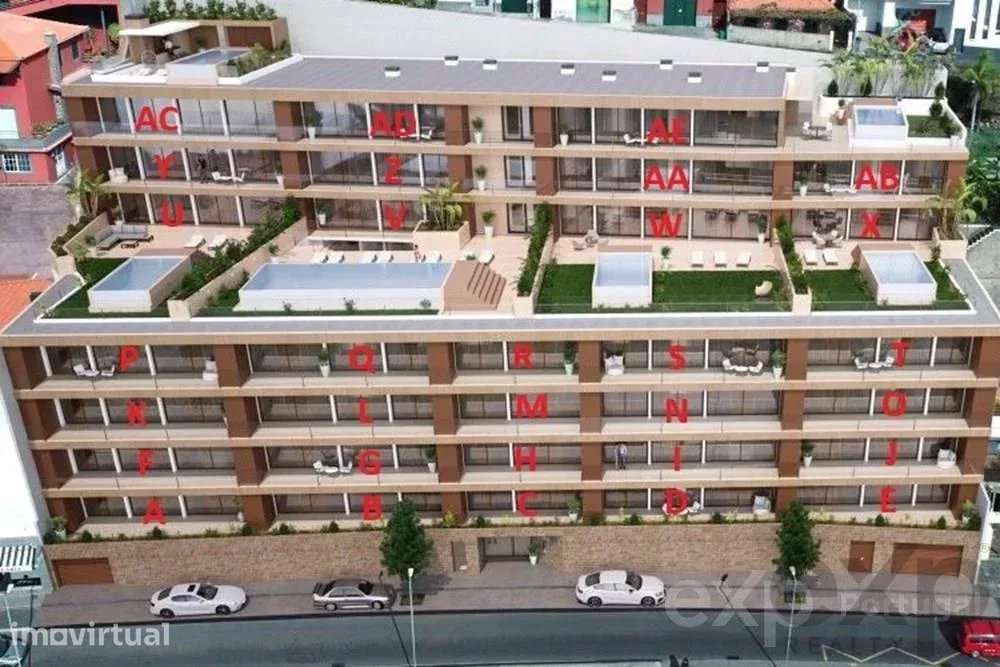 Apartamento T3 no Centro de Câmara de Lobos com Piscina Privada e  Vis - Grande imagem: 5/26