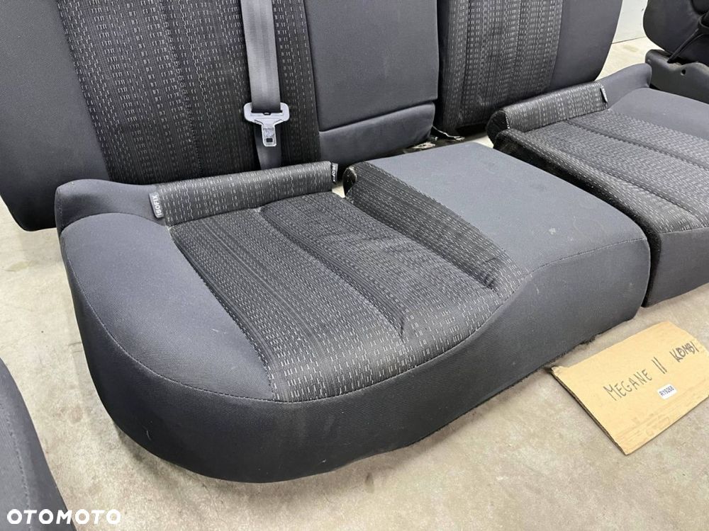 Fotele Renault Megane 2 II 02-09r. KOMBI fotel kanapa tylna KOMPLET - 9