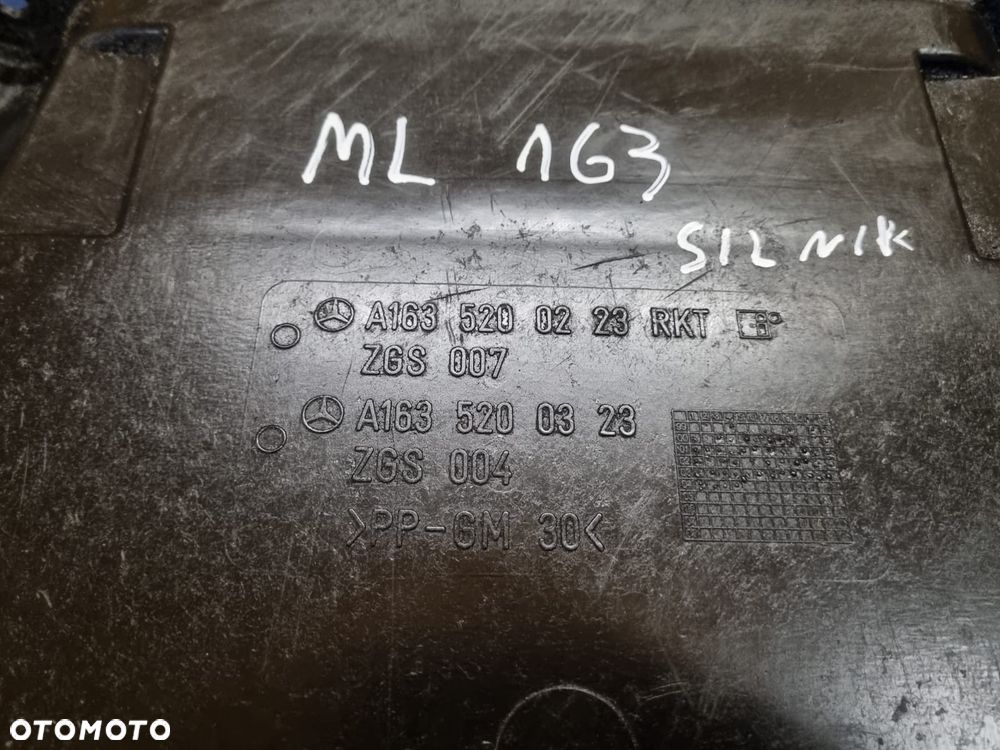 Osłona podwozia skrzyni Mercedes ML w163 lift - 3