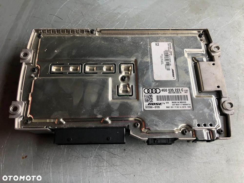 R26. Wzmacniacz BOSE 4G0035223C Audi A8 D4 A6 C7 - Gwarancja Wysyłka - 3