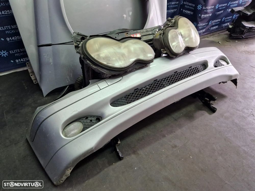 Frente completa usada MERCEDES CLASS C W203 S203 220 CDI capot parachoques oticas guarda lamas radiador - 3