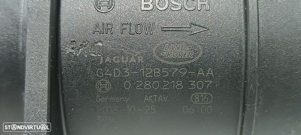 MEDIDOR DE MASSA DE AR LAND ROVER RANGE ROVER EVOQUE EVOQUE - 2