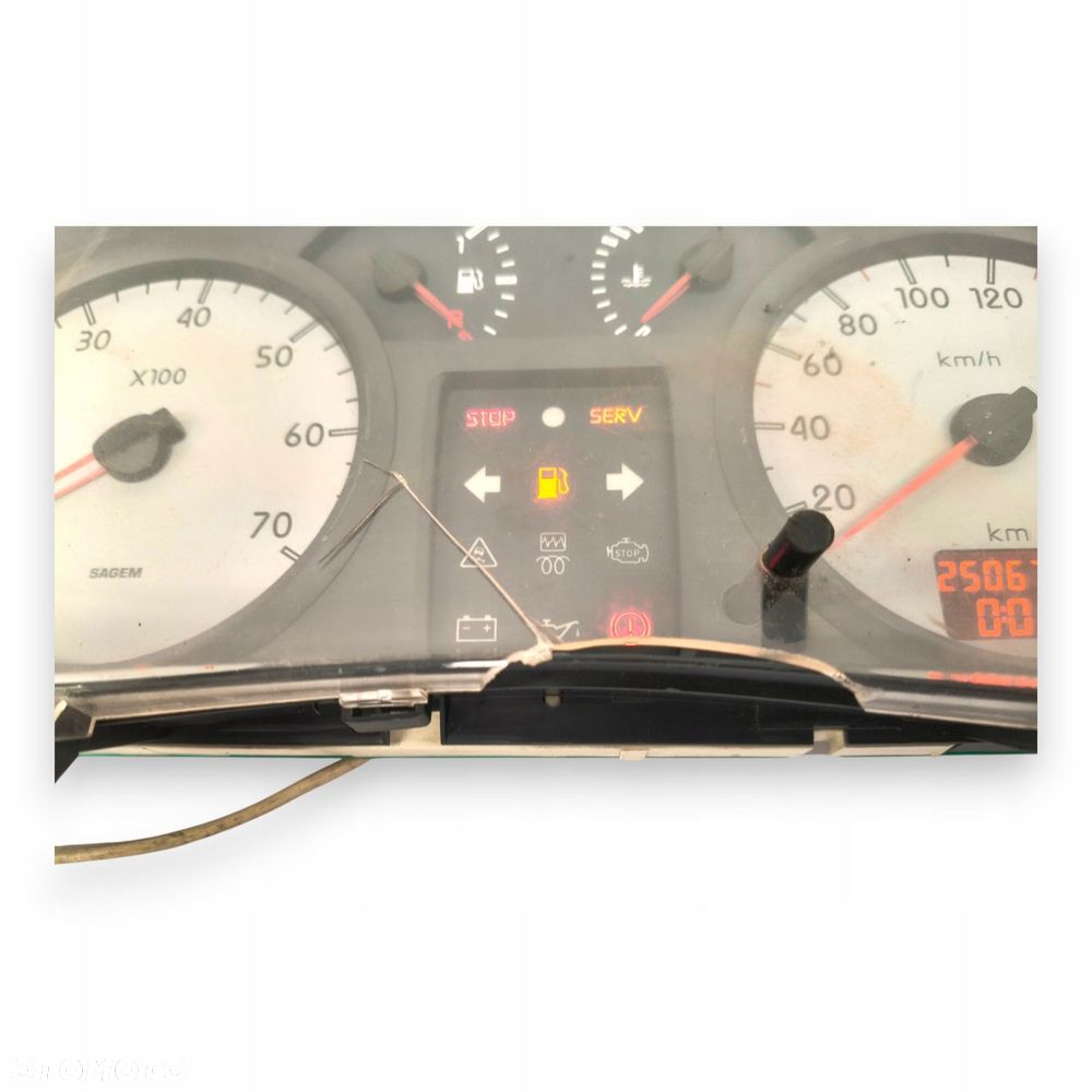 LICZNIK ZEGARY P8200176652 Renault Kangoo 1.5 1.9 DCI Diesel 250 678km eu - 5