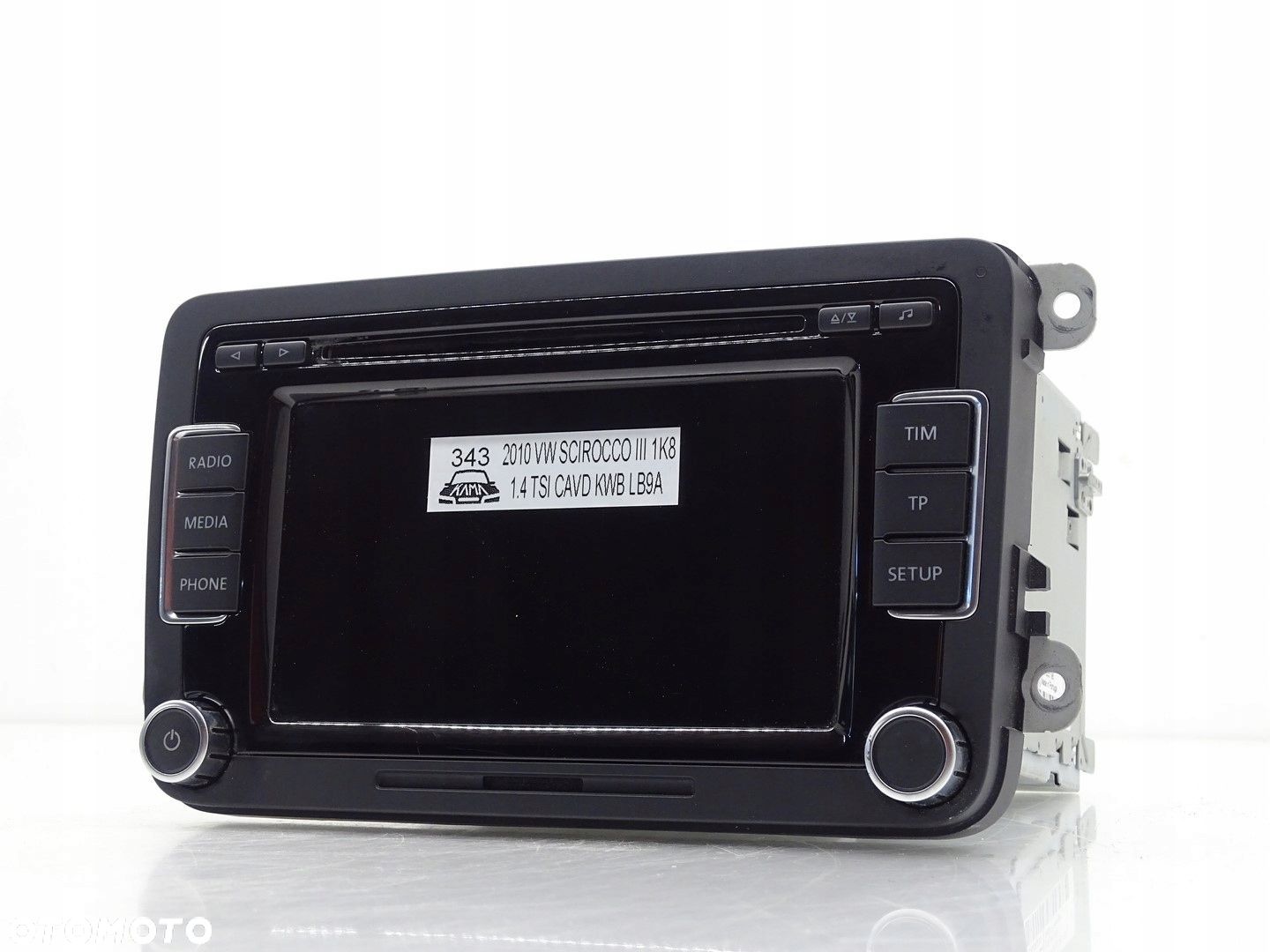 RADIO RADIOODTWARZACZ MULTI MULTIMEDIA CD VW SCIROCCO III 3 1K8 3C803195 - 1