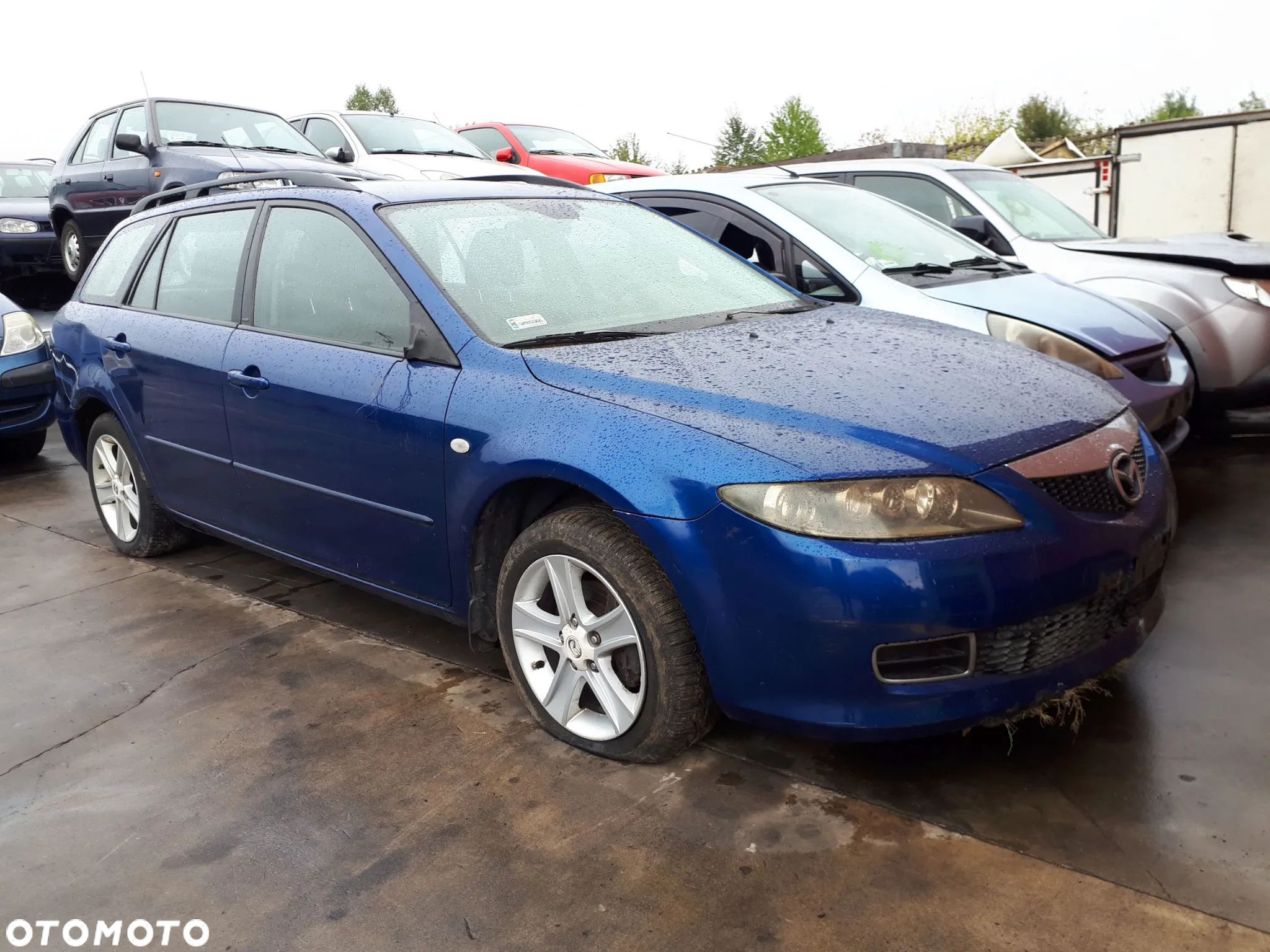 MAZDA 6 GG GH LIFT 05-07 2.0 CITD KOMBI ZDERZAK PRZÓD PRZDNI 25B - 1
