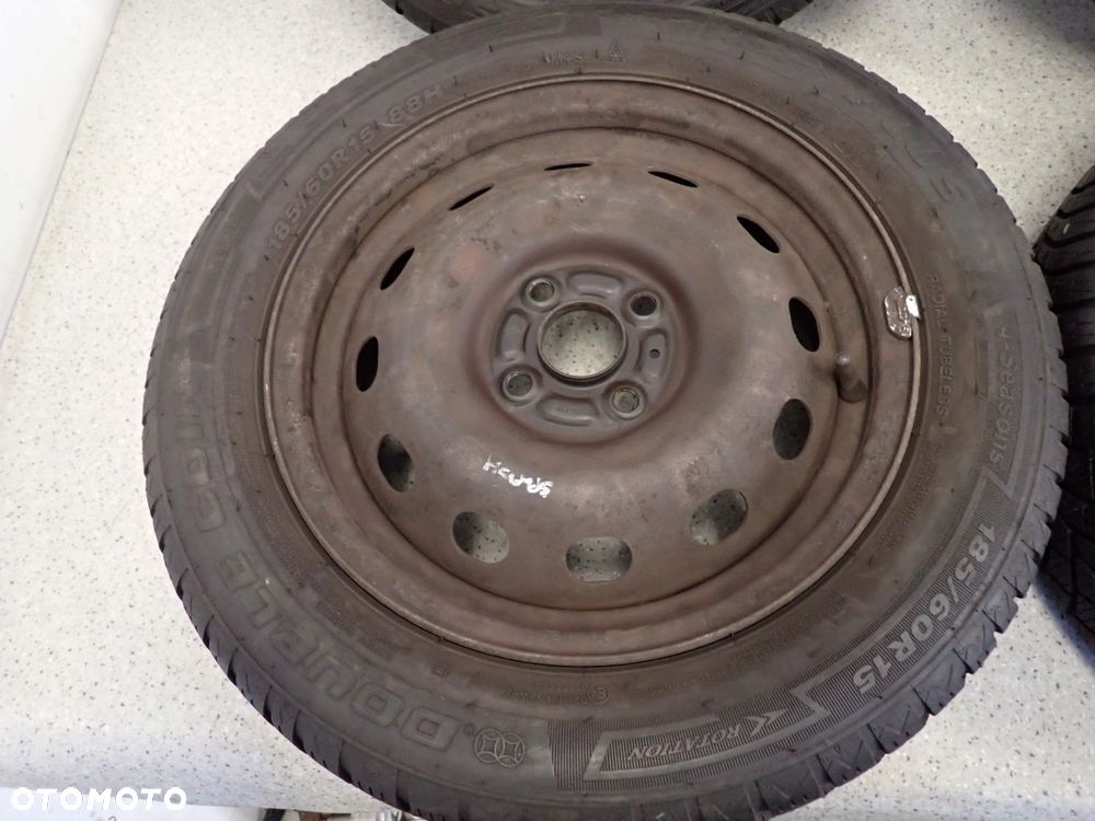 SUZUKI SPLASH 08- KOŁA OPONY CAŁOROCZNE KOMPLET 15x5.5J 4x100 ET50 - 2