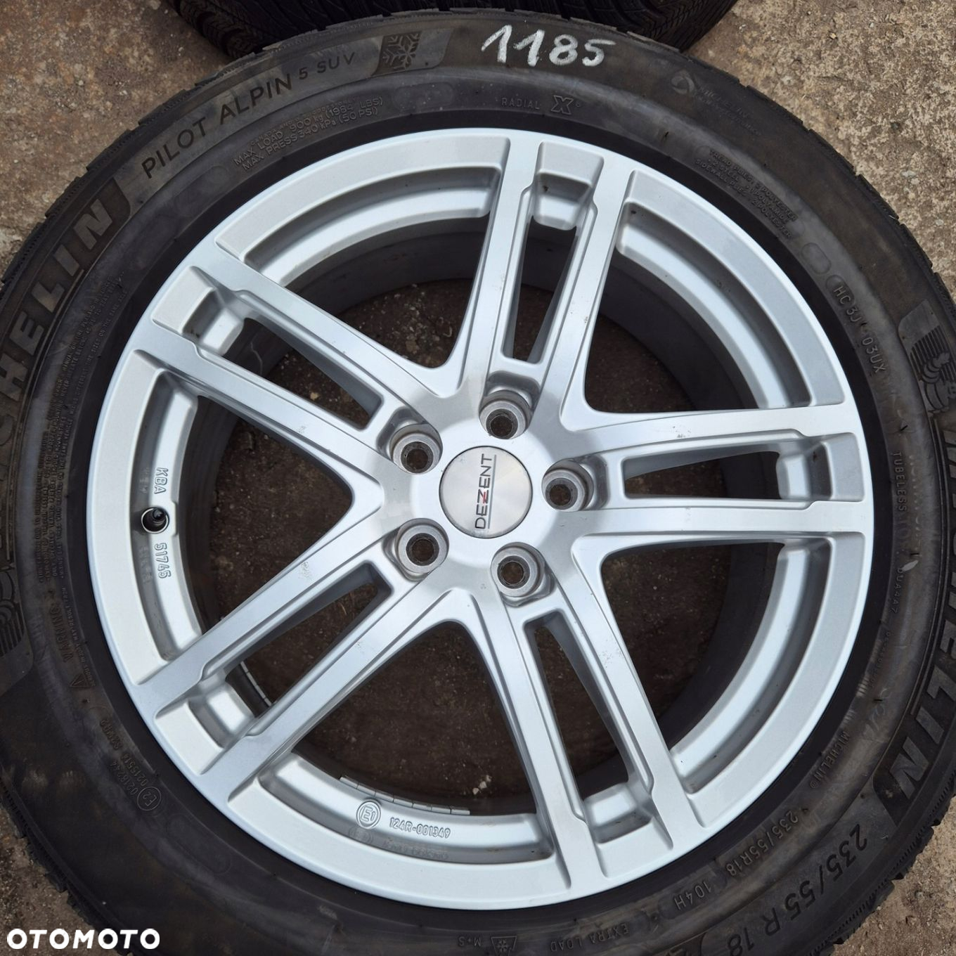 ZIMA KOŁA 18 VOLVO XC 40 V90 Cross Country CC EX 30 KUGA 235/55 R18 2022r - 2