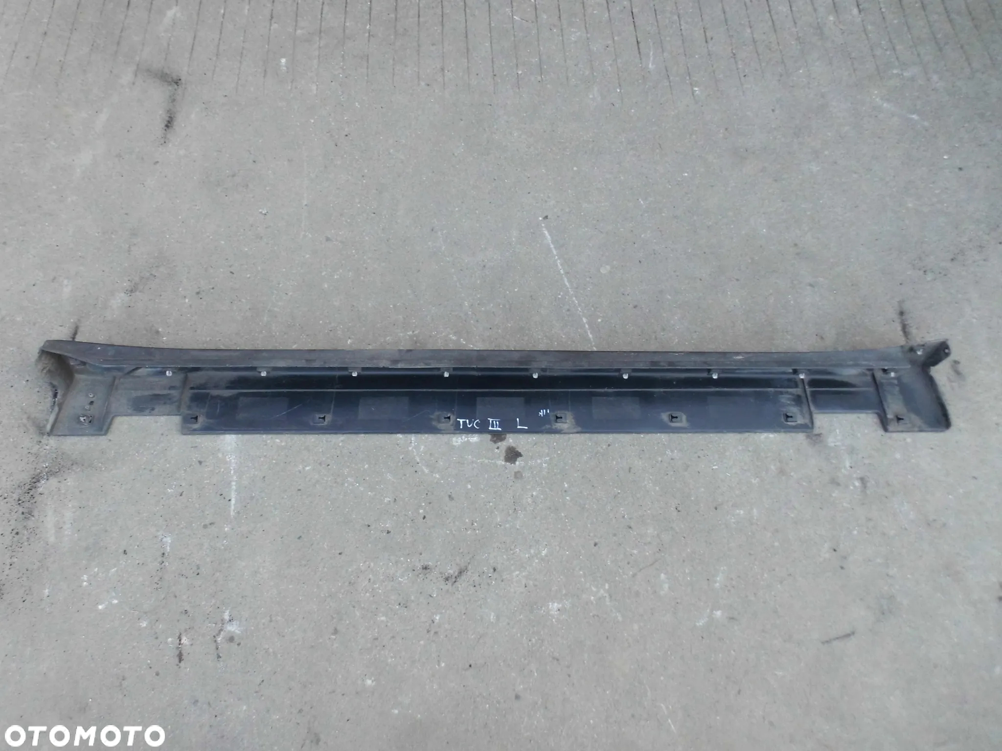 OSŁONA LISTWA PROGOWA NAKŁADKA PROGU ZEWNĘTRZNA 87753-D7000 HYUNDAI TUCSON III LEWA ORYGINAŁ - 6