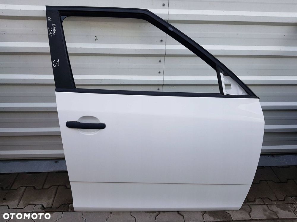 SKODA FABIA 2 II 5J 07-14r DRZWI PRAWE PRZÓD PRZEDNIE LF9E - 1