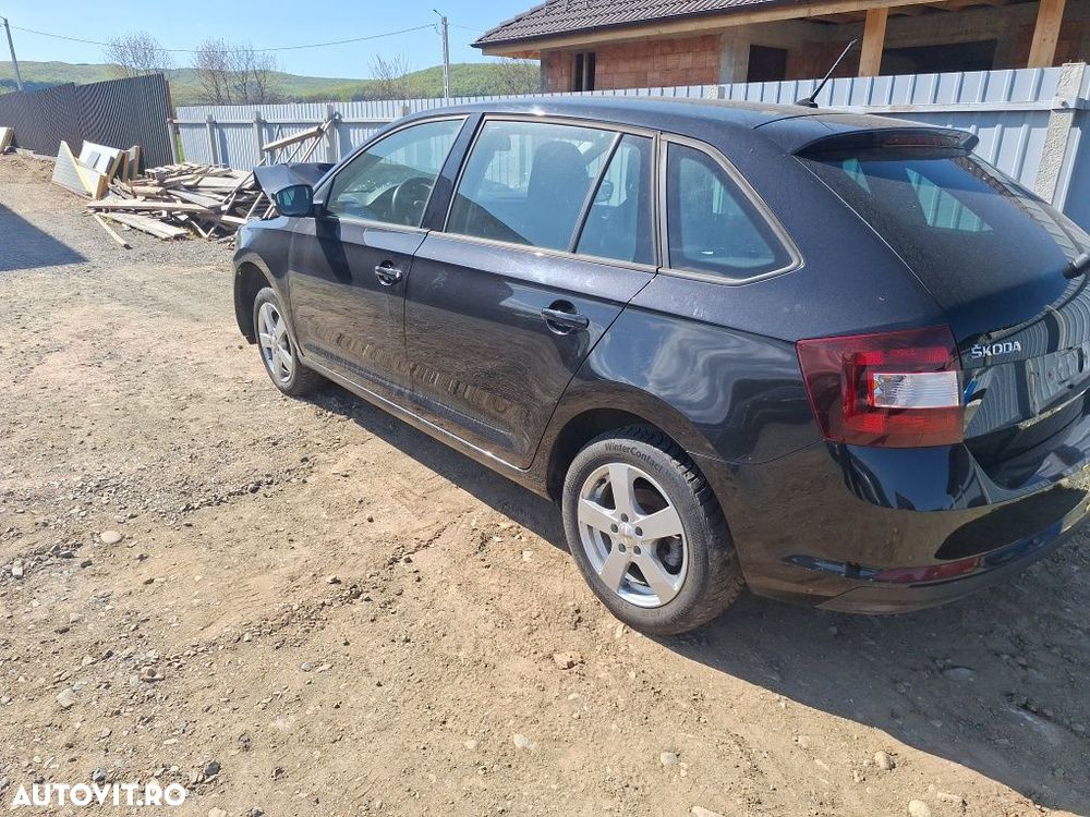 Dezmembrez Skoda Rapid 1.2 tsi CJZD euro 6 neagra cod  culoare LF9R - 3