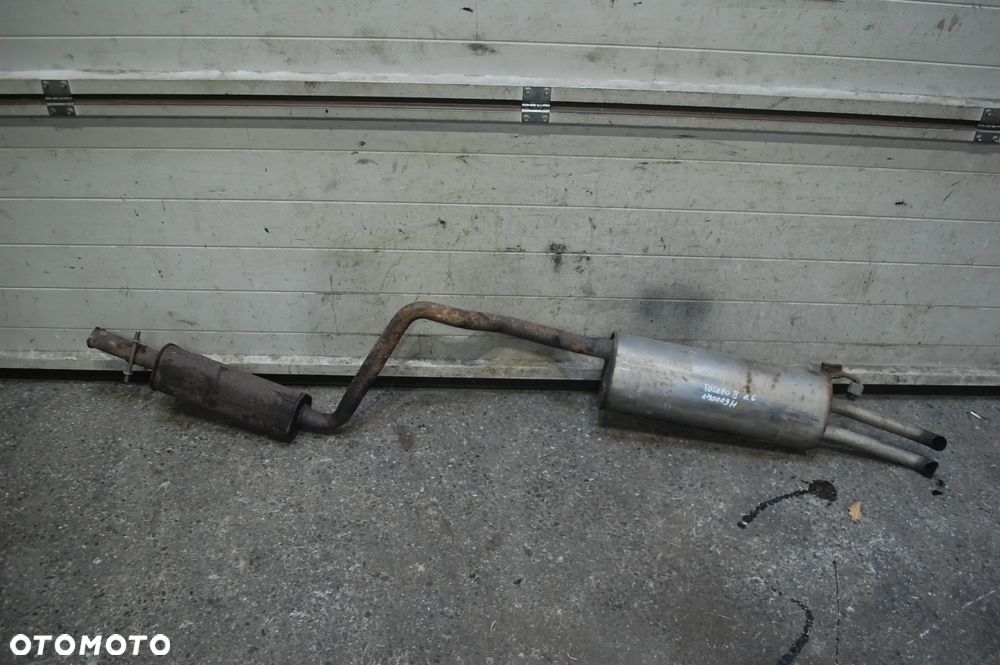 TŁUMIK RURA WYDECHOWA KOŃCOWY + ŚRODKOWY 1J0119H SEAT TOLEDO II 1.6 - 1