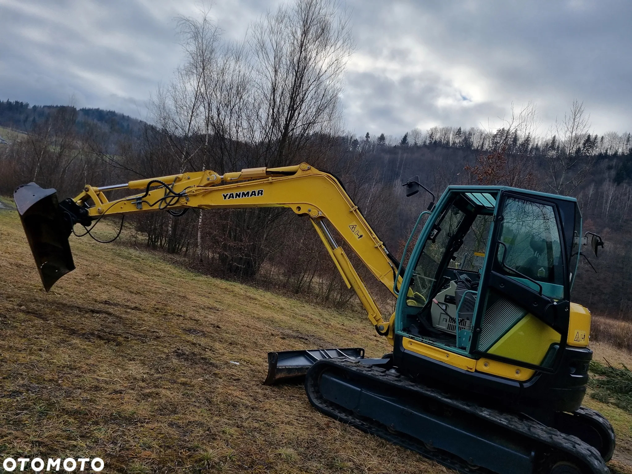 Yanmar Koparka 8,5 tony Yanmar VIO80 KILMA 2015r zNorwegii jak Nowa 3650h Oryginał zero luzów i wycieków - 11