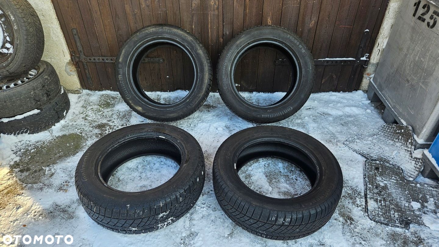 Opony zimowe Continental Wintercontact TS830P 255/55R18 235/60R18 - 1