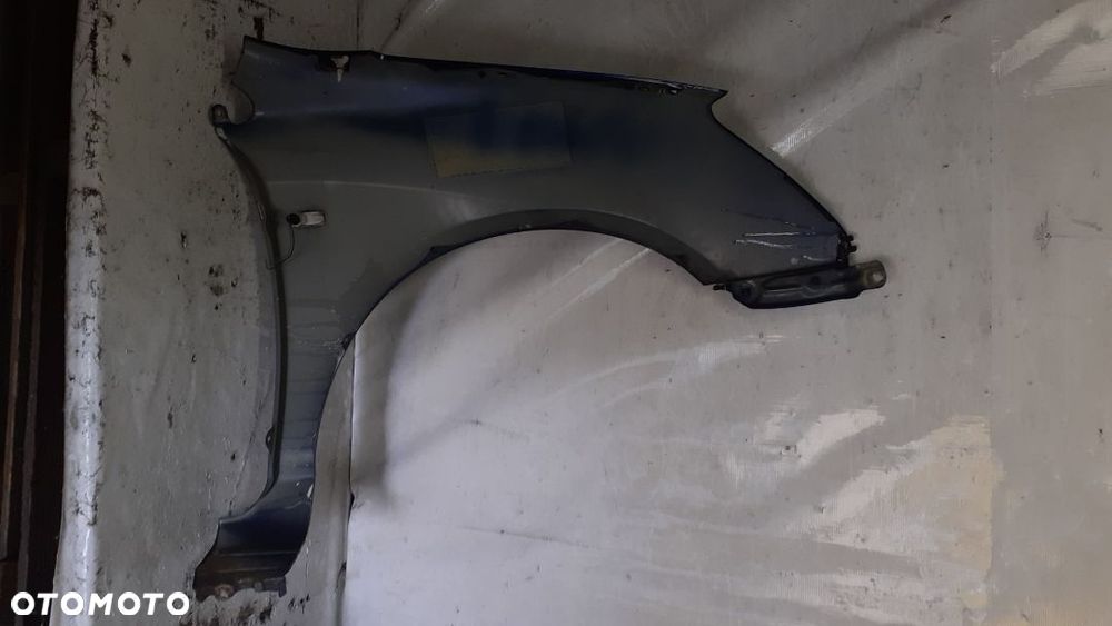 *HONDA CIVIC 7 VII BŁOTNIK PRZÓD LEWY GRANATOWY B96P - 4