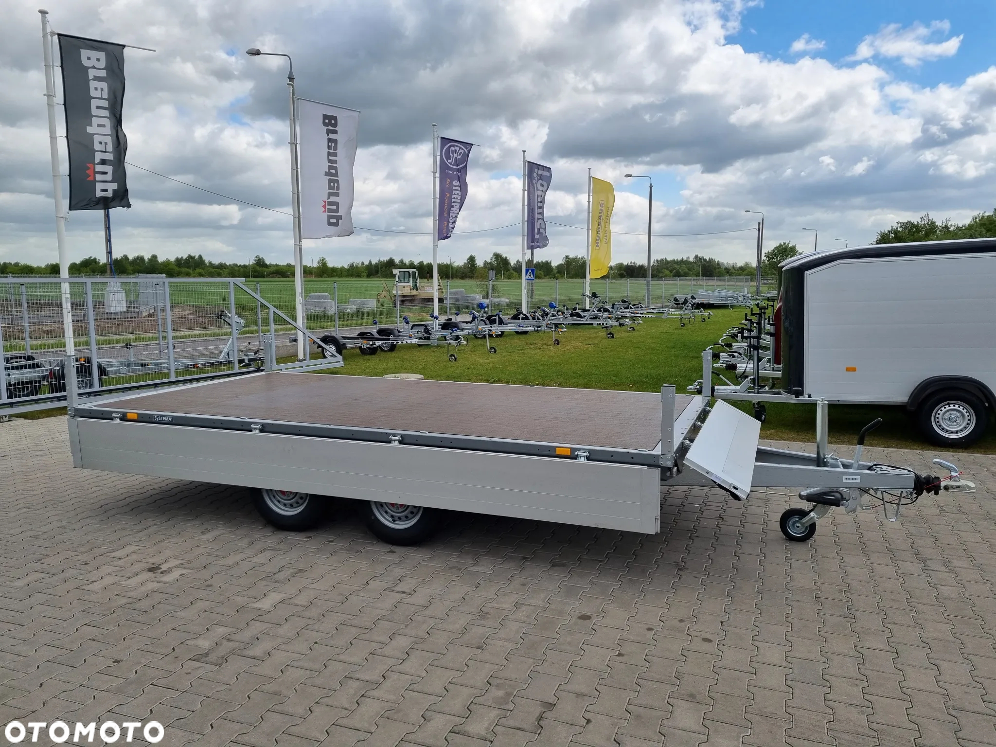 Stema SH O2 27-40-20.2 Przyczepa 401x203 cm 2,7T - 9