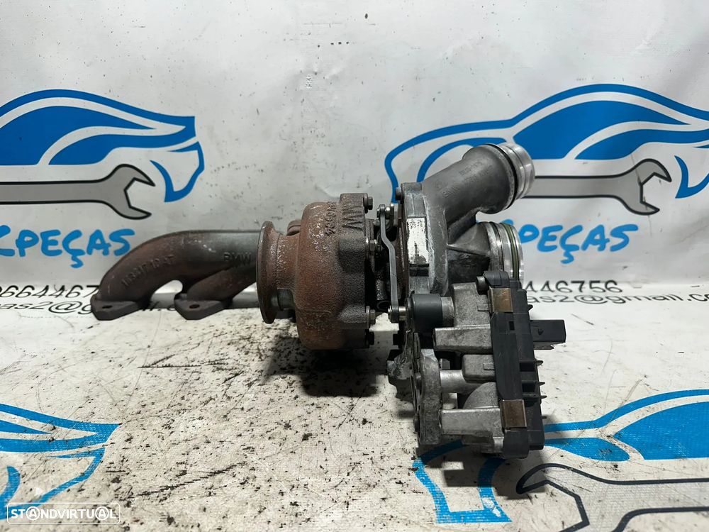 .Turbo BorgWarner Original BMW Mini N47C16 1.6 Diesel 112cv 16v 7812318 54359700039 - 7