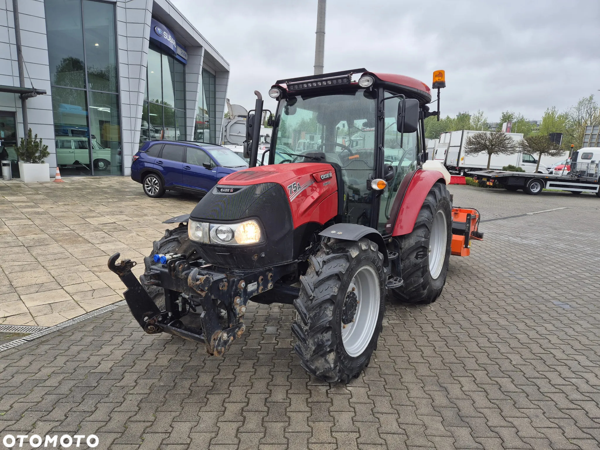 Case IH Y1 FARMALL 75A / TYLKO 1853MTH! / 1 WŁ / STAN BARDZO DOBRY / PŁUG + ZAMIATARKA / MOZLIWY TRANSPORT / OKAZJA RYNKOWA! - 2