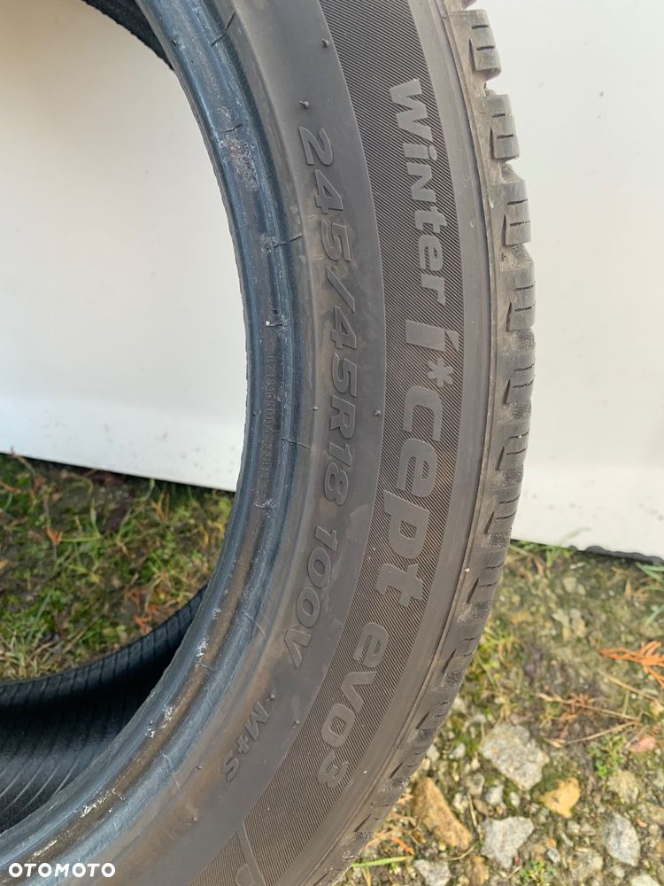 Opona zimowa 245/45/18 Hankook Winter Icept evo3 100V - 7
