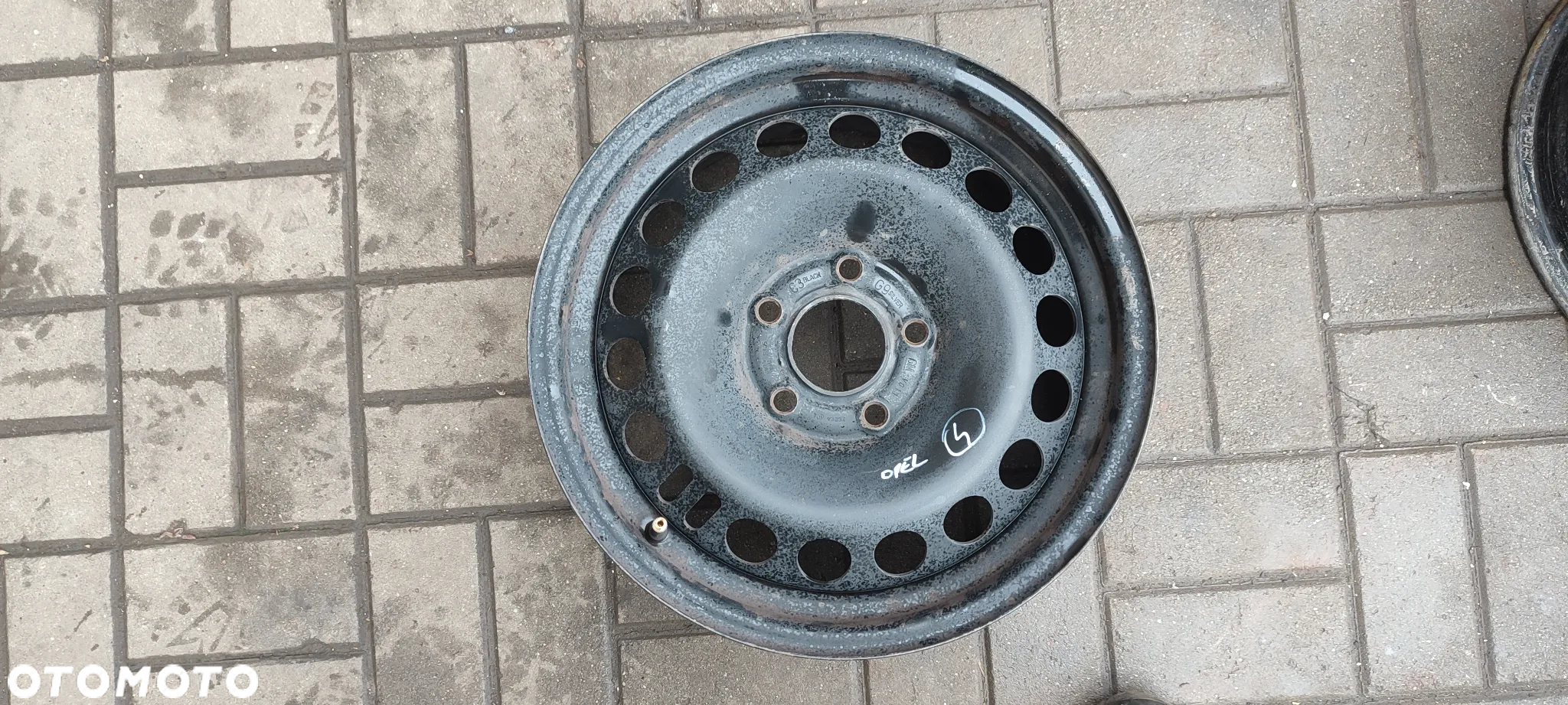 FELGI STALOWE 5x110 6,5Jx15 CALI ET35 OPEL ASTRA ZAFIRA KOMPLET - 6
