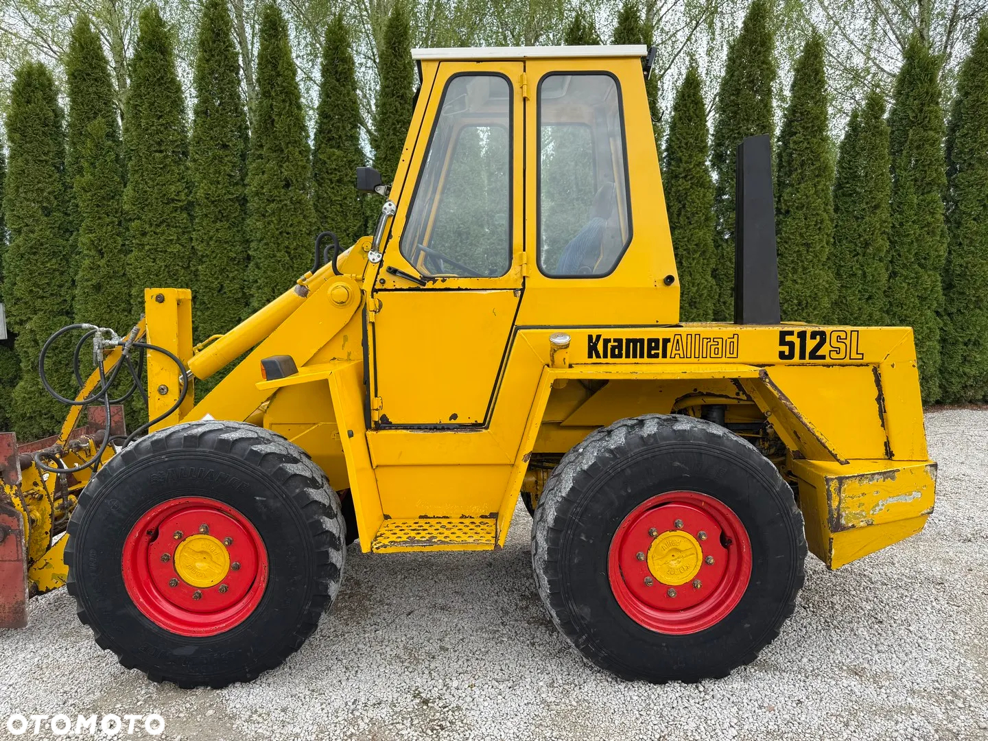 Kramer 512 SL / ŁADNA! / Z NIEMIEC / BARDZO ZWROTNA - DWIE OSIE SKRĘTNE / ORYGINAŁ / 418 318 420 520 312 320 - 3