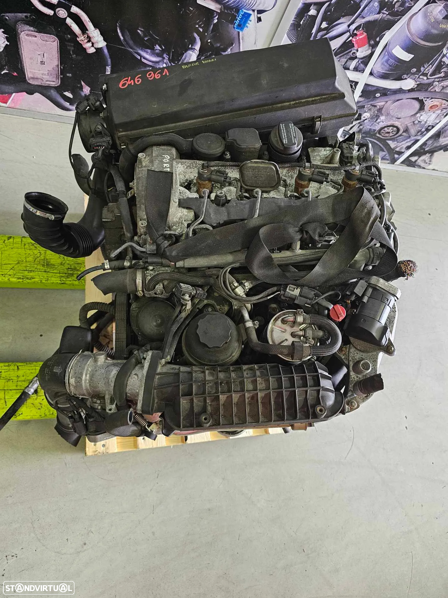 Motor Mercedes 2.1 CDI C220, ref 646 961 - 4