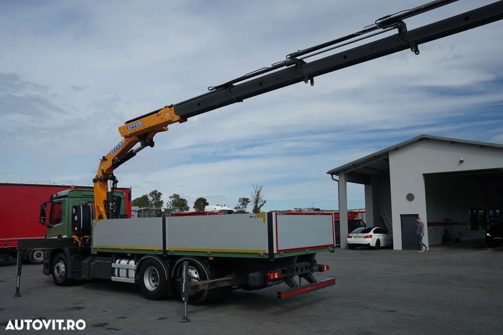 Mercedes-Benz ANTOS 2540 / 6x2 / 6.4 M LIVRARE / MACARA EFFER 265 / MAX. CAPACITATE DE RIDICARE 7.475 KG / TELECOMANDĂ / PUNȚ DE DIRECȚIE - RIDICARE / EURO 6 - 5