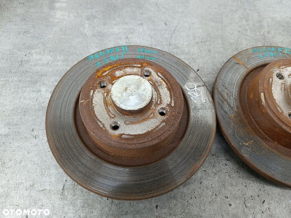 TARCZE HAMULCOWE TYŁ RENAULT MEGANE II ( 02-09 ) 1.5 DCI - 3