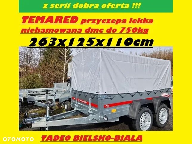 TEMARED PRO 2612/2 STELAŻ+PLANDEKA 80cm - 1