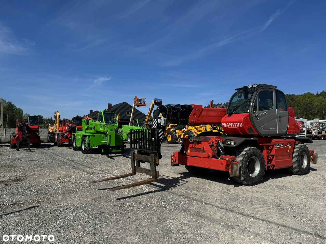 Manitou MRT 2150 + ROTO Ładowarka Teleskopowa Obrotowa 2550 - 4
