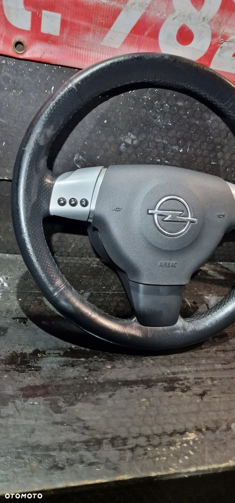 OPEL VECTRA C  SIGNUM KIEROWNICA SKÓRA MULTIFUNKCJA - 2