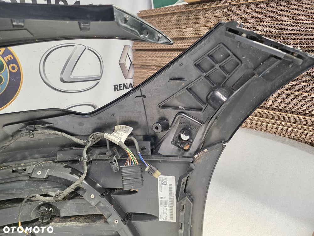 MERCEDES CLA W118 AMG 19- ZDERZAK PRZEDNI PRZÓD NA 6xPDC + ATRAPA + KRATKI + ŚLIZGI + WZMOCNIENIE + INSTALACJA ELEKTRYCZNA + BOCZNE ŚLIZGI WEWNĘTRZNE NR A118853901 + A1778859100 + A1185409413 NR AUKCJI NZ2244 - 28