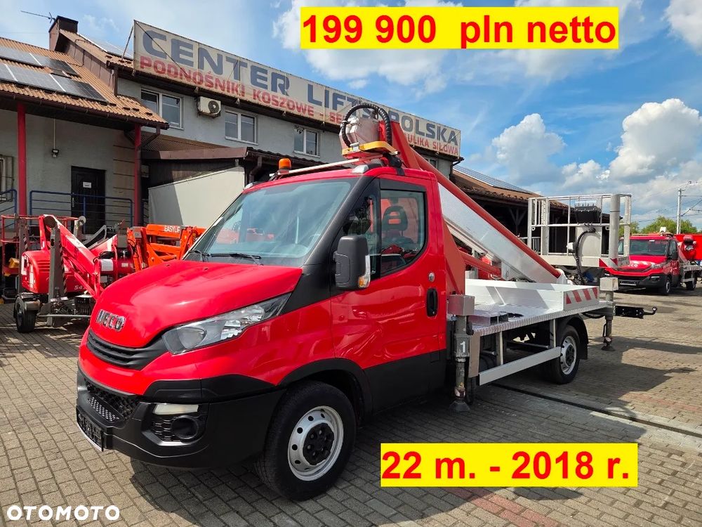 Nissan Cabstar NT400 podnośnik koszowy 25 m 24 m 22 m 21 m 20 m 18 m 17 m - 12