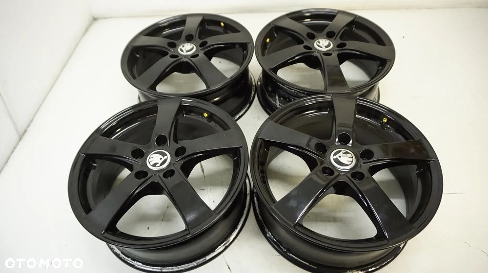 FELGI ALUMINIOWE 16 SKODA YETI OCTAVIA KAROQ SUPERB VW PASSAT GOLF SEAT AUDI A3 A4 5X112 - 1