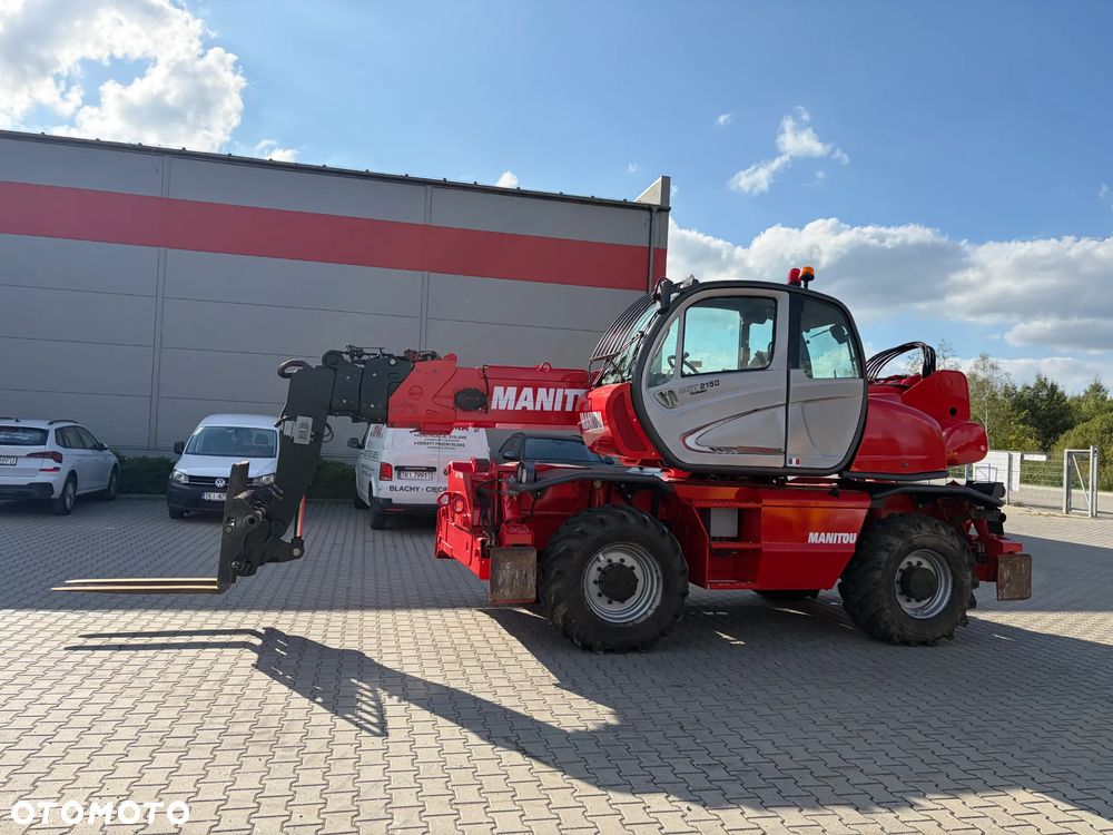 Manitou MRT 2150  wciągarka 3T Ładowarka teleskopowa obrotowa - 1