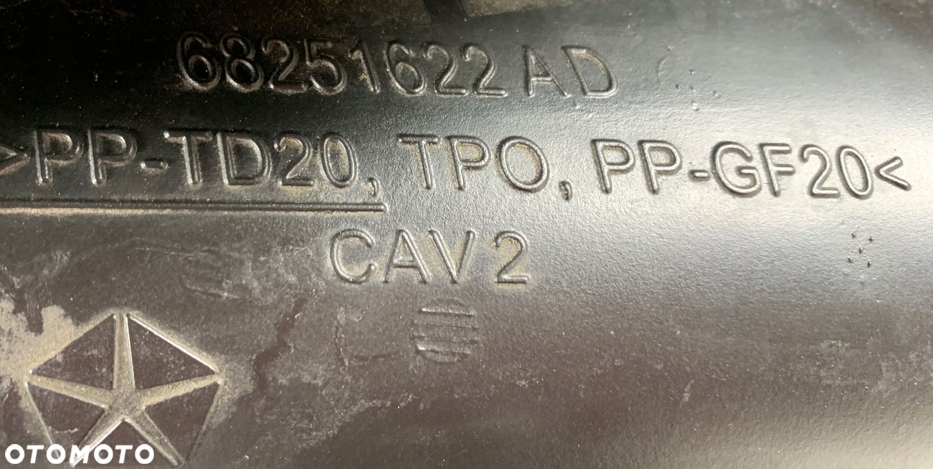 P3 DODGE DURANGO 2013 - 3.6 V6 REZONATOR RURA DOLOT 68251622AD - 3