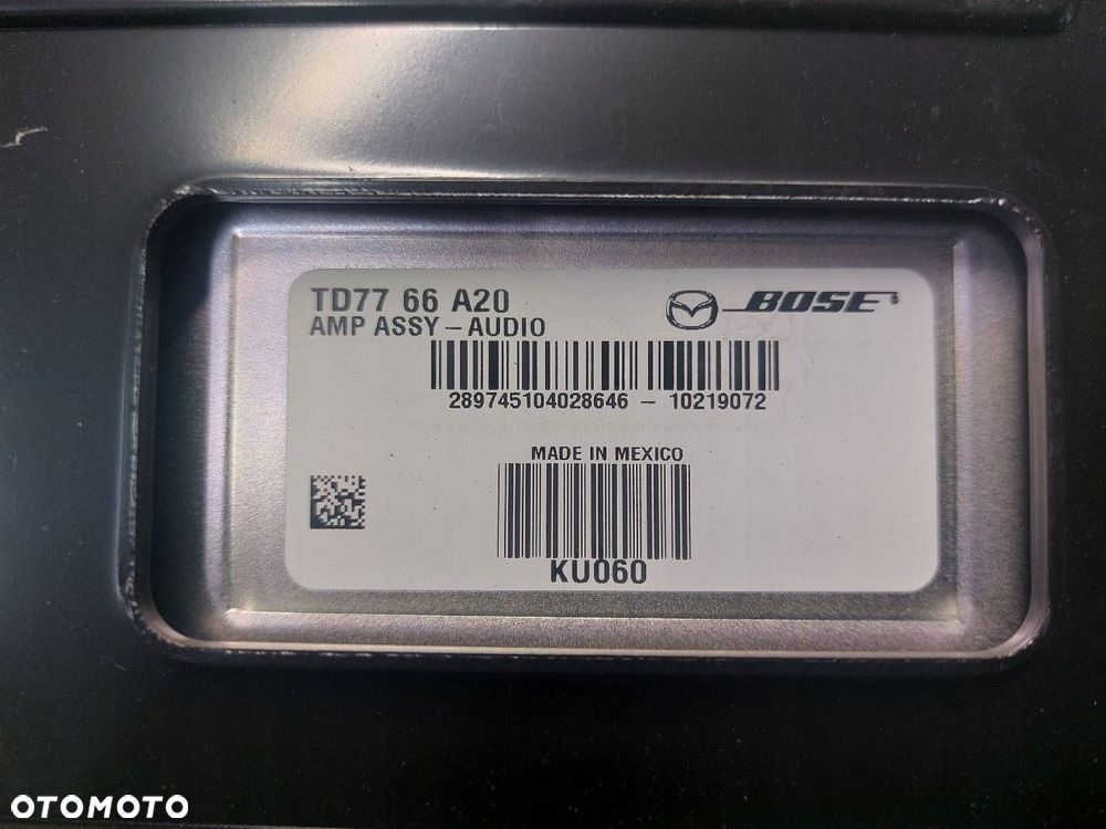 GŁOŚNIKI + SUBWOOFER + WZMACNIACZ KOMPLET BOSE MAZDA CX-9 I LIFT - 11