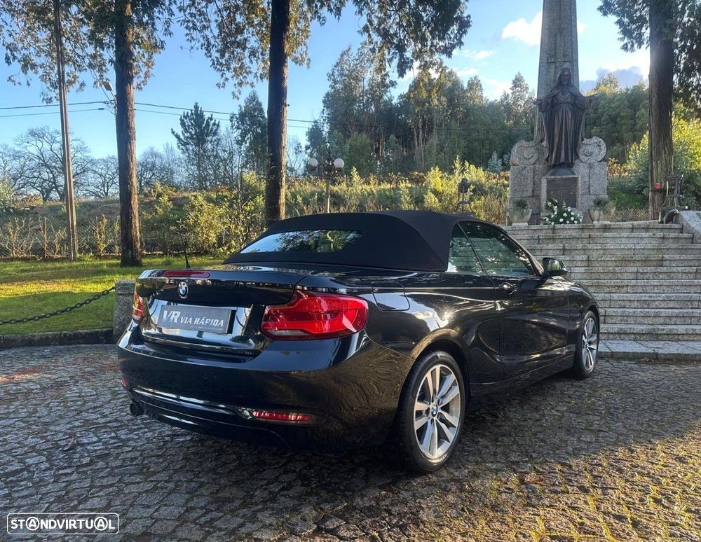 BMW 218 d Cabrio Line Sport - 25