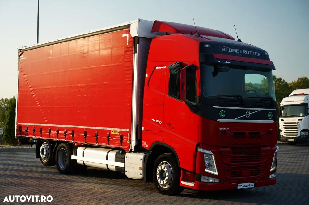Volvo FH 500 / CORTINĂ / 6x2 / ACOPERIȘ RIDICAT / AER CONDIȚIONAT PARCARE / PUNTE RELAXABILĂ / CONTRACT DE SERVICE GOLD - 7