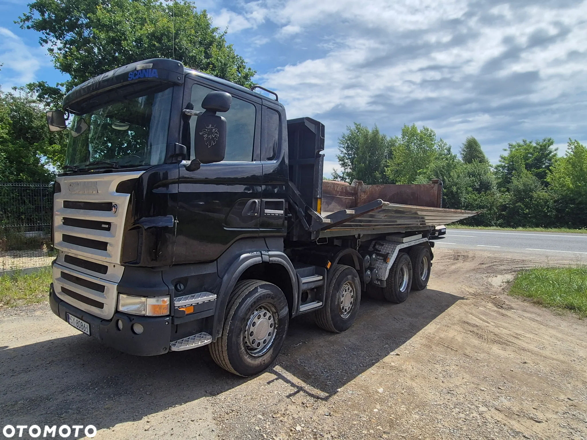 Scania R 8x4 wywrotka Hydroburta - 5