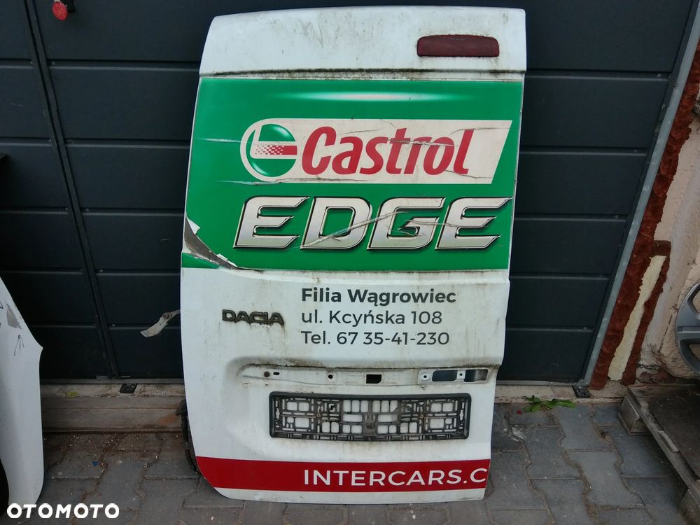 WYPRZEDAZ DACIA DOKKER DRZWI  LEWE TYLNE SZYBA TYL TYLNE SKRZYDLA LEWE PRAWE CZESCI ROZNE