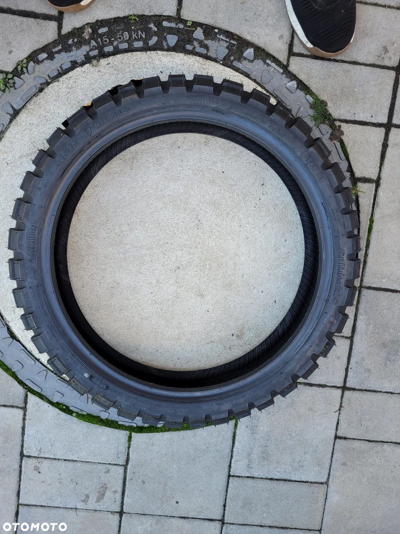 Continental Twinduro TKC 80 120/70/17 DOT 3622 - 4