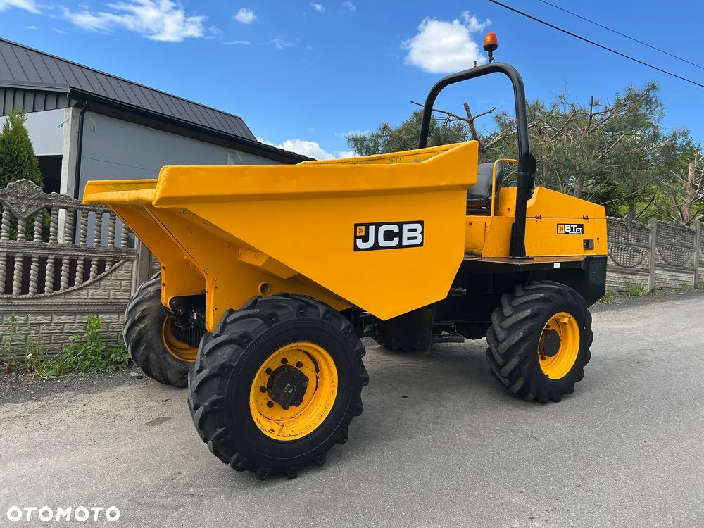 JCB Wozidło Budowlane | JCB 6T FT | 6 Ton | Prosty Wysyp | 4x4 | 6000 kG | Stan IDEALNY | 2300 MTH | - 3