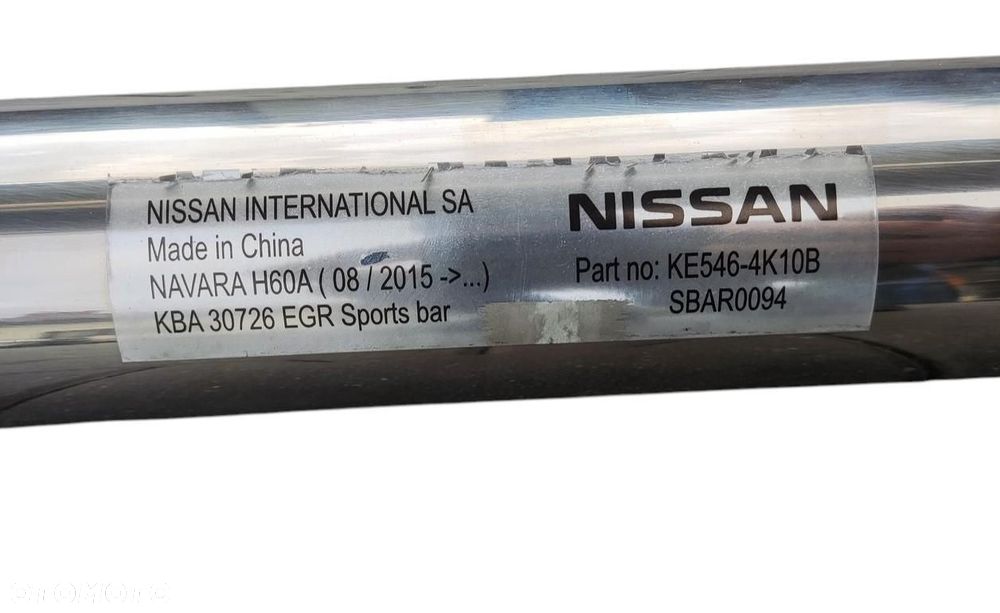 ORUROWANIE PAKI ROLL BAR NISSAN NAVARA IV D23 NP3002015-2022 KE546-4K10B - 9